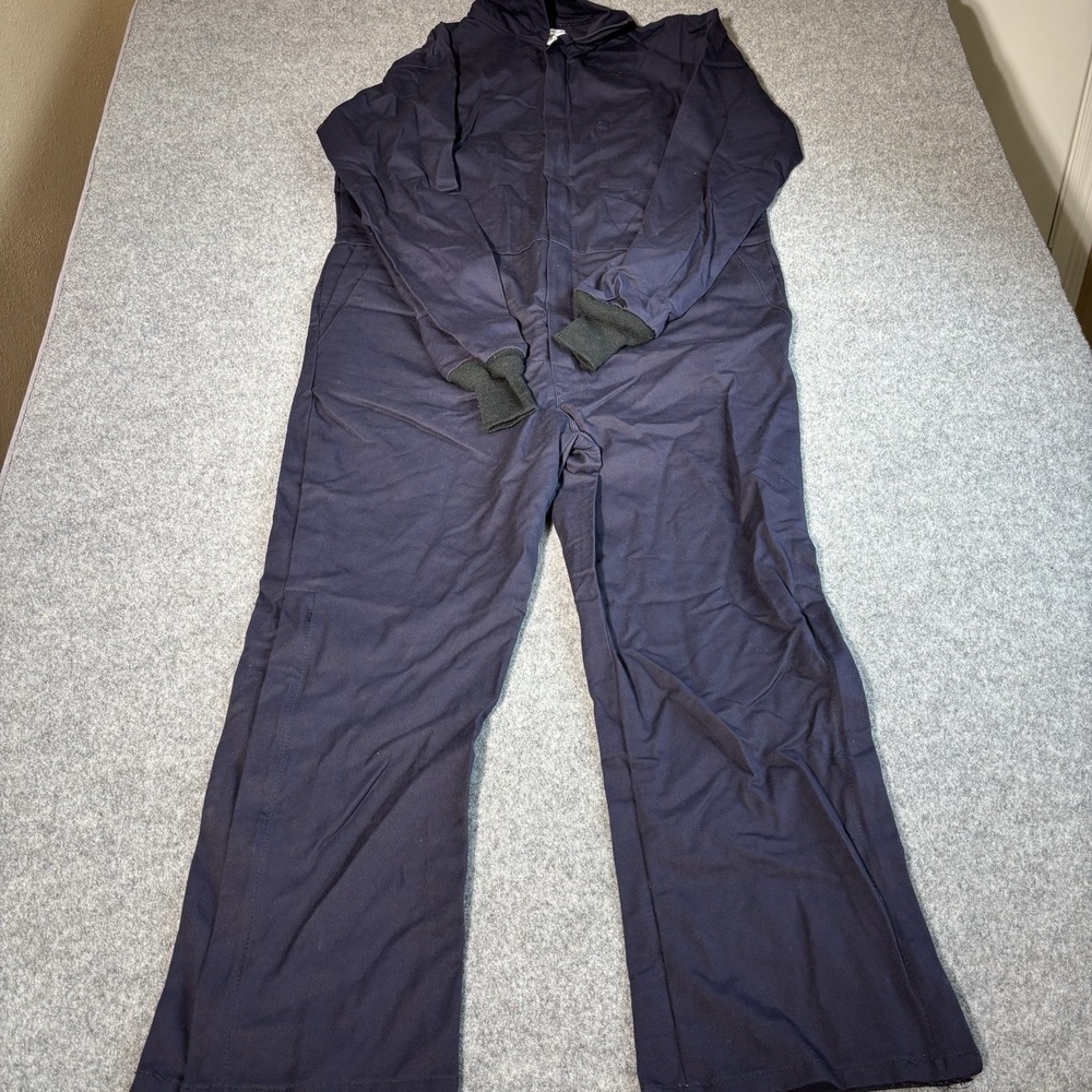 Steel Grip FR Coveralls Mens Large Navy Flame Resistant CAT2 Workwear Westex Usa